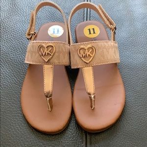 Mitcheal Kors Little Girls Flats